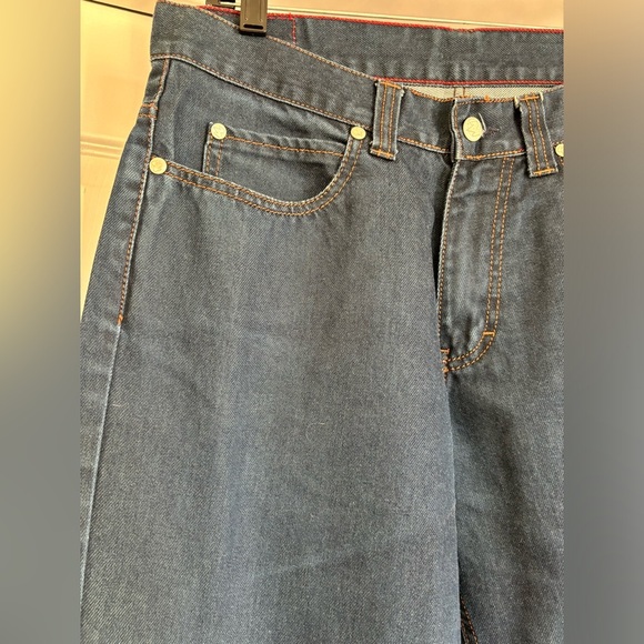 Used PIMP Men’s Medium Blue Wide Leg Relaxed Jeans in Size 32 - Picture 9 of 14